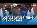 Detik-Detik Iwan Pitung Nge-gas ke Kang Dedi Saat Pembongkaran Bangunan Liar di Karawang