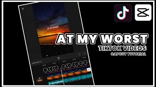 Download AT MY WORST Lyrics Edit using CapCut | TikTok | TikTok Trend | CapCut | CapCut Tutorial MP3