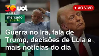 Lula diz que guerra no Irã é de Trump e tenta conter alta do gás; promessa dos EUA; dívida pública +