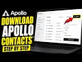 How to download contact lists from Apollo and enrich your LinkedIn outreach - Step By Step