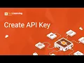 NetLicensing - Create API Key
