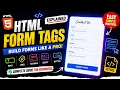 HTML Forms Made EASY Learn Every Important Form Tag