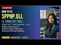 Fix sppnp dll Security