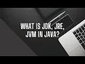 JDK JRE and JVM What is it Why do developers need it Answers to Java Interview Questions
