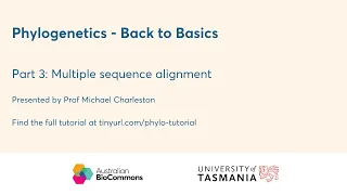 Part 3 Multiple sequence alignment