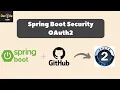 Spring Security Oauth2 Implementation using GitHub How to add OAuth2 in SpringBoot GitHub