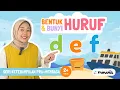 Download Lagu HURUF ALFABET | Mengenal Bentuk dan Bunyi Fonik Huruf D, E, F