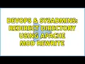 DevOps SysAdmins redirect directory using apache mod rewrite