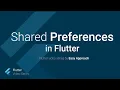 Shared Preferences in Flutter flutter tutorial in English part 27