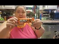 I have a stalker Also we try a built puff peanut butter cup bar