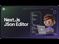 Build a Next js JSON Editor Offline Web App to Format Validate Minify JSON in Browser Using TS