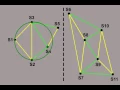 Delaunay triangulation divide and conquer algorithm