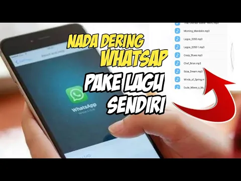 Download MP3 CARA MENGGANTI NADA DERING WHATSAP PAKE LAGU SENDIRI DI HP SAMSUNG J2PRIME