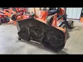 Kubota F Series Flip Up Deck