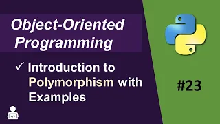 Polymorphism in Python-01 Object Oriented Programming in Python What is Polymorphism