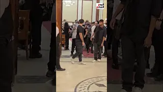 رغم خلافه مع أوكا   أورتيجا أخر شخص يغادر عزاء والد مي كساب دندنها