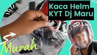 ganti kaca helm kyt dj maru cuma 22 ribu ongkir