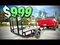 Newest Business Addition - 5x8 Tractor Supply 999 Trailer REVIEW