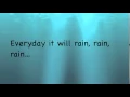 Download Lagu Bruno Mars - It Will Rain (Instrumental with on screen lyrics)