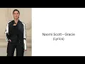 Naomi Scott - Gracie (Lyrics)