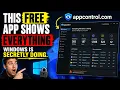 This Free App Shows Everything Windows Is Secretly Doing
