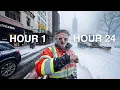 Lagu NYC's Worst Blizzard in a Decade, hour by hour