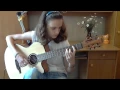 Download Lagu (White Lion) When The Children Cry - Alina Vlasova fingerstyle guitar cover
