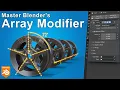 How to use the array modifier in Blender
