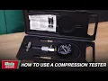 How To Use a Compression Tester
