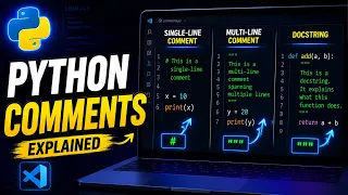 Python Tutorial 04 Comments Docstrings Explained