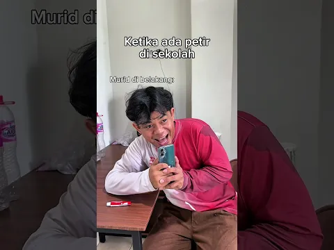 Ketika ada petir dirumah vs di sekolah.. #dakwah #muslim