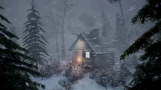 BRUTAL SNOWSTORM In Alaska 2025 Years For Sleeping 10 Hours Cozy Snowstorm Sounds For Sleeping 