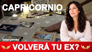 CAPRICORNIO ♑️ VOLVERÁ TU EX? HABRÁ RECONCILIACIÓN? 💖HOY TAROT AMOR