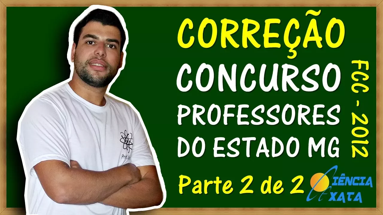 Concurso do Estado MG | Matemática (SEE-MG 2012) - Parte 2/2
