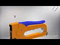 Animacion montaje grapadora industrial con Autodesk Inventor