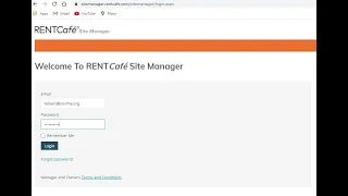 SNRHA RentCafe Landlord Portal Managing User Accounts