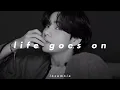 Download Lagu bts - life goes on (𝒔𝒍𝒐𝒘𝒆𝒅 𝒏 𝒓𝒆𝒗𝒆𝒓𝒃)