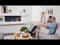 SimpliFire Format Wall-Mount Electric Fireplace