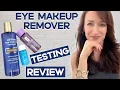 Eye Makeup Removers Clinique Neutrogena Lancome Review Mature Skin Take the Day Off Beauty Over 50