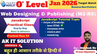 JavaScript JavaScript Output Types of JavaScript Output JavaScript innerHTML