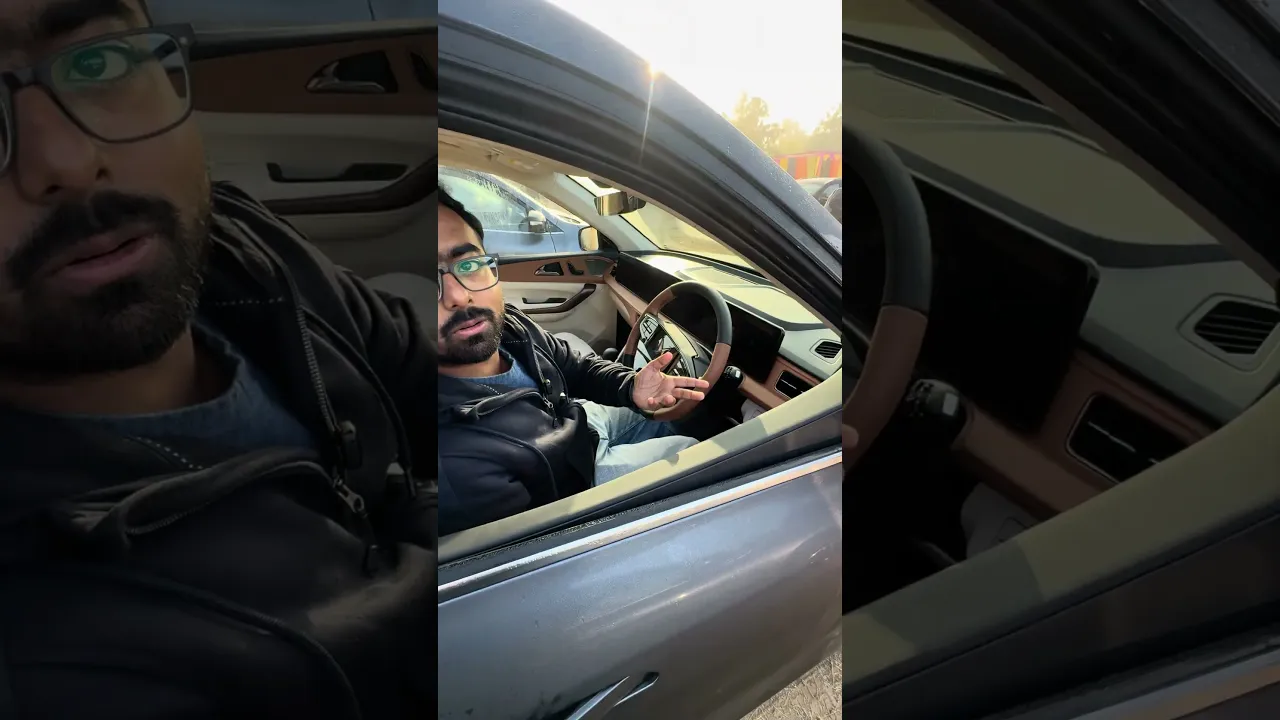 Engine sound check of petrol Mahindra XUV7XO