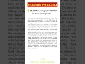 Download Lagu ENGLISH READING PRACTICE! READ AND LEARN ENGLISH BY SPEAKING #english #readingcomprehension #speed