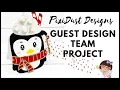 SHAPED TAG PROCESS PIXI DUST DESIGNS GUEST DESIGN TEAM JULY