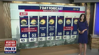 Messy weather system coming in overnight FOX 13 Seattle