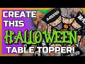 Create this HALLOWEEN Table Topper - sewing