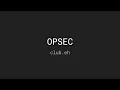 Intro to OPSEC - Digital Operational Security