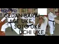 Download Lagu how to GEDAN BARAI, AGE UKE, SOTO UKE, UCHI UKE - all karate basic blocks - TEAM KI