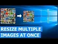 How to resize multiple images at once in Windows using FastStone Image Viewer