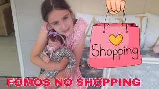 Dia de shopping com a bebê Lara!