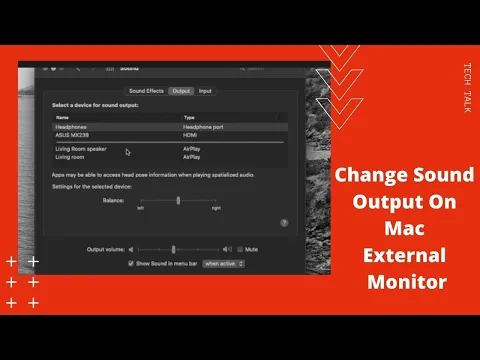 Download MP3 How To Change Sound Output On  A Mac External Monitor